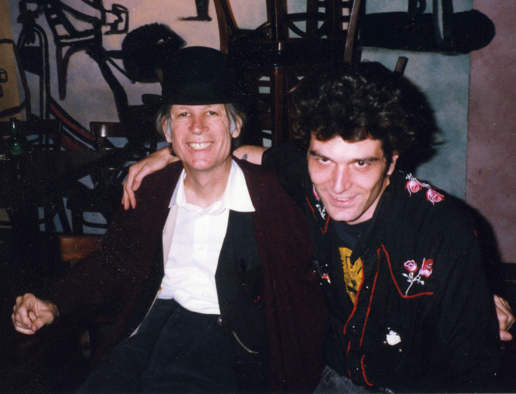 John Hartford and author Skip Heller. 